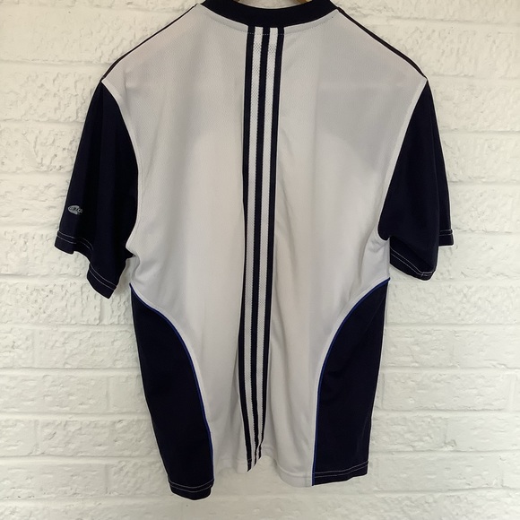 Adidas T Shirt - Size L - Blue Mix - P2P 22” - Picture 5 of 8